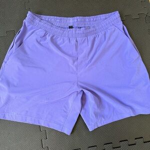 Lululemon Pace Breaker linerless shorts. 7” length. Barely worn. Smoke free home